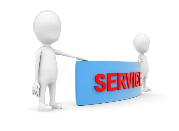 Hommes De Dessin Animé 3d Avec Raccourci Clavier