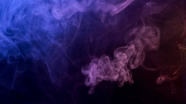Αφηρημένο Μπλε Και Ροζ Καπνού Σκούρο Φόντο Μπλε Φόντο Καπνού — Φωτογραφία Αρχείου