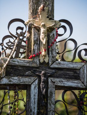 Siauliai, Litvanya haçlar Hill Chris çarmıha germe. Tepe çarpılar tarihi ve dini Halk sanat benzersiz bir abidesi