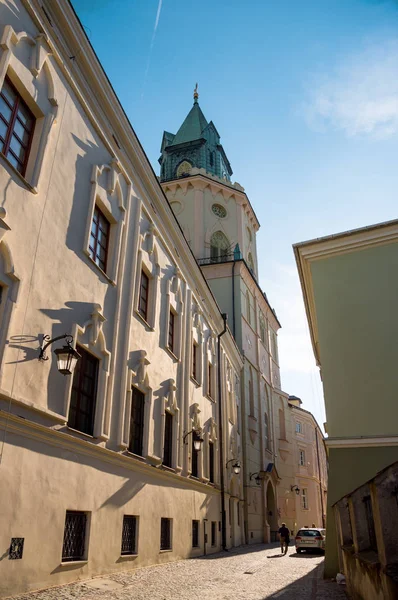 Lublin Polsko Července 2018 Ulice Architektury Starého Města Lublin Lublin — Stock fotografie