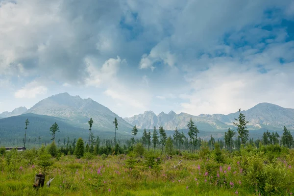 国家公园高塔特拉斯的山脉 斯洛伐克 — 图库照片