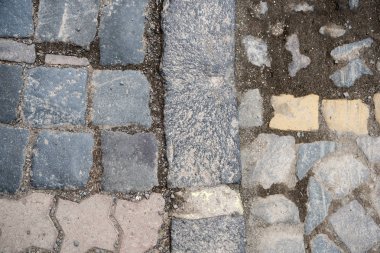 şehrin kaldırım taşı kaldırım