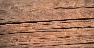 Eski ahşap doku arka plan. Centenary kahverengi ahşap doku