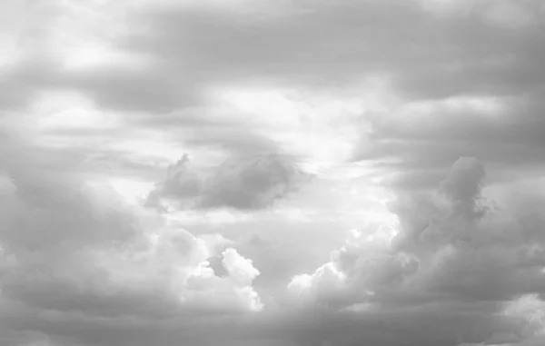 Cielo Con Nubes Una Vista Desde Avión Sobre Las Nubes — Foto de Stock