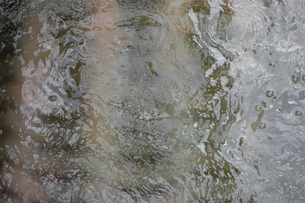 Flusswasseroberfläche Als Hintergrundstruktur — Stockfoto