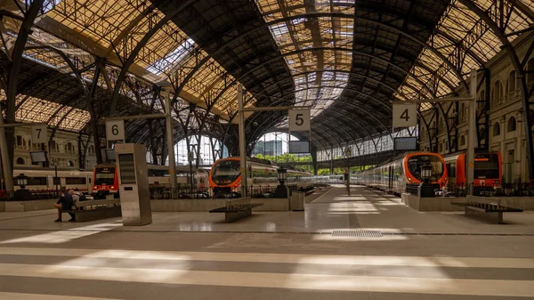 Barcelona Espanha Maio 2019 Estação Ferroviária Estácio Francia — Fotografia de Stock