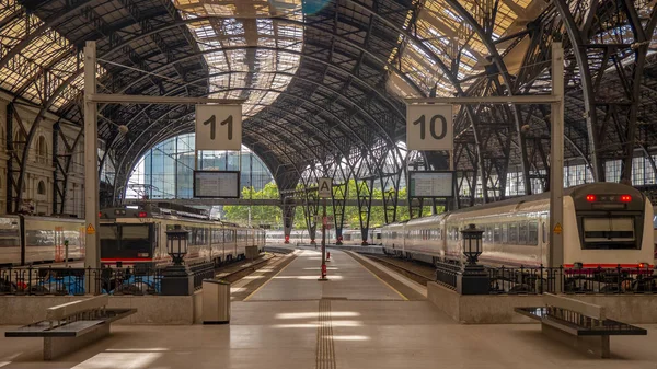 Barcelona Espanha Maio 2019 Estação Ferroviária Estácio Francia — Fotografia de Stock