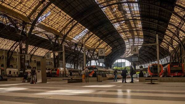 Barcelona España Mayo 2019 Estación Tren Estacio Francia —  Fotos de Stock