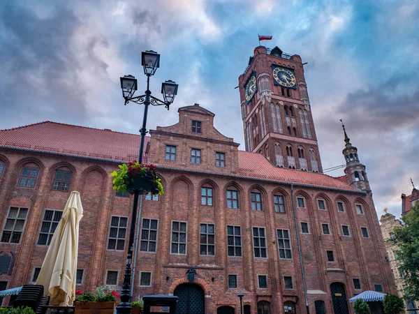 Ayuntamiento Medieval Casco Antiguo Torun Polonia — Foto de Stock