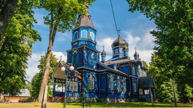 Puchly köyü, Podlasie, Polonya 'daki Kutsal Bakire' nin Korunması Ortodoks Kilisesi