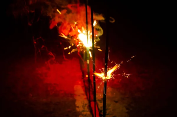Bengal ateşi sparks yeni yıl