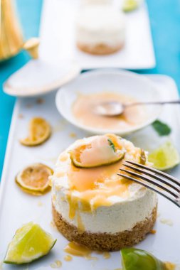 Mojito cheesecake