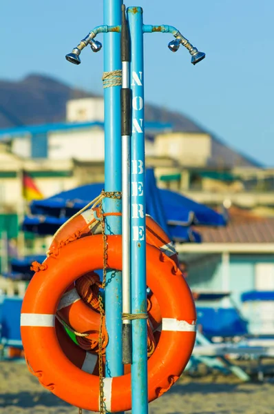 Private beach,italy — Stock Photo, Image