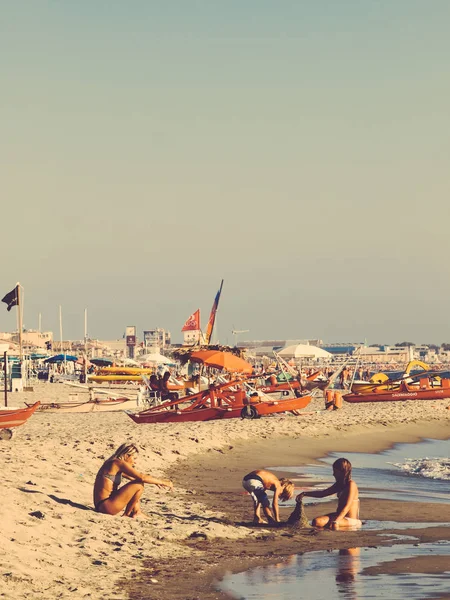 Private beach,italy — Stock Photo, Image