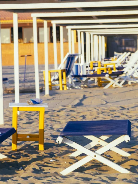 Private beach,italy — Stock Photo, Image