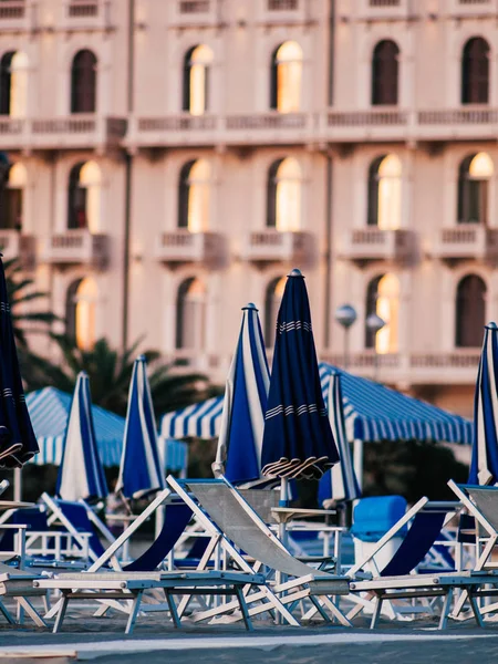 Private beach,italy — Stock Photo, Image