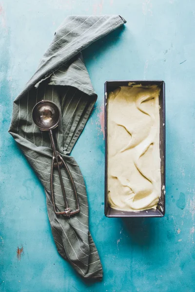 イチジクアイスクリーム — ストック写真