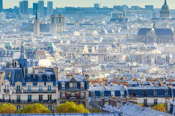 Blick auf Paris vom Montmartre, — Stockfoto