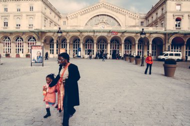 Gare de L'est in paris, Fransa