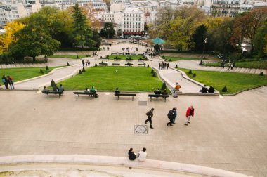 Sacre Coeur Montmartre Paris Fransa