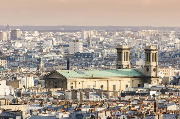 Vue de Paris depuis Montmartre, — Photo