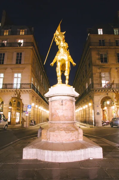 Joan of Ark statue in Paris. France — Stock Photo, Image