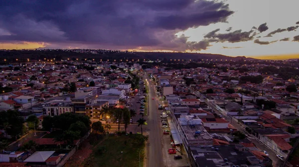 Crepúsculo al final de la tarde —  Fotos de Stock