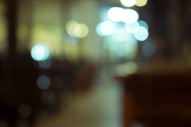 Yokedilmiş şehir gecesi filtrelenmiş Bokeh soyut arkaplanı