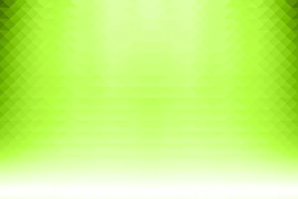 Low Poly Abstrakter Hintergrund in grünem Ton — Stockfoto