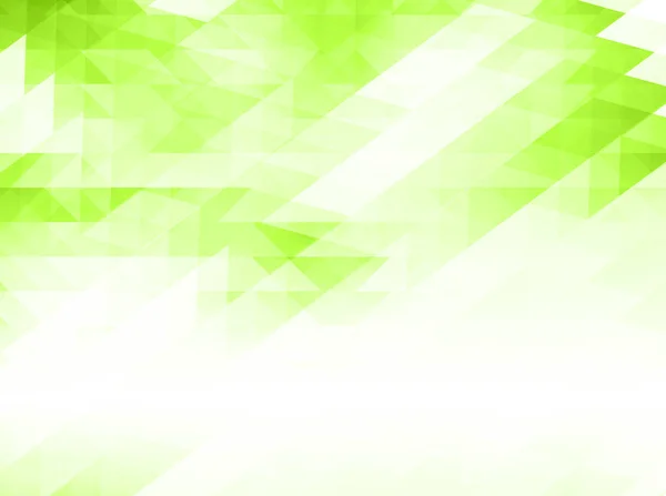 Низкий поли Абстрактный фон в зеленом тоне — стоковое фото