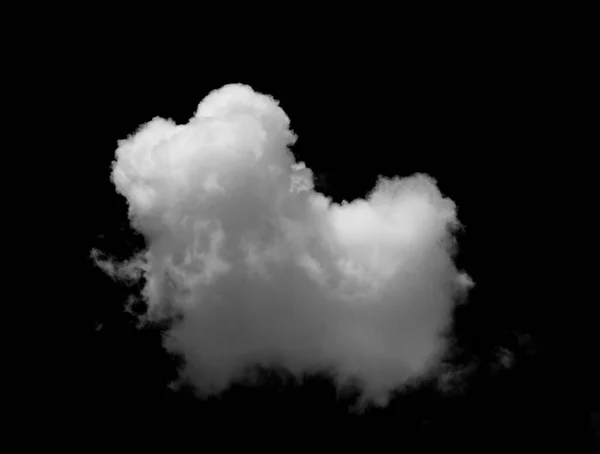 Λευκό Αντικείμενο Σύννεφο Για Σχεδιασμό Της Φύσης Φόντο Του Καλοκαιριού — Φωτογραφία Αρχείου
