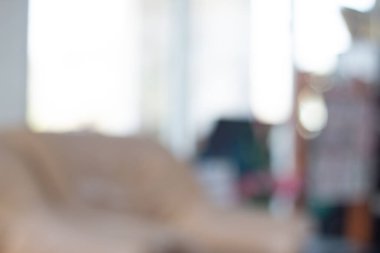 Özet bulanık ofis, arka plan için araba satış şirketi.