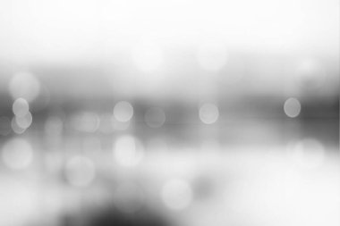 Bokeh soyut arkaplanı ile bulanık gri.