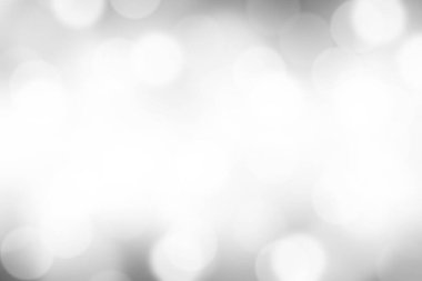 Bokeh soyut arkaplanı ile bulanık gri