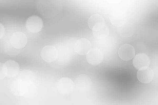 Gray Blurred Bokeh Abstract Background — Stock Photo, Image