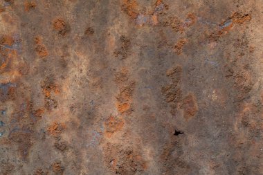 Paslı Metal Çatı deseni soyut arkaplan.