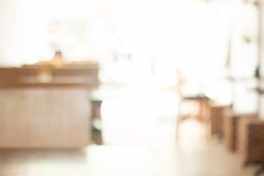 Arkaplan için kantinin bulanık görüntüsü.