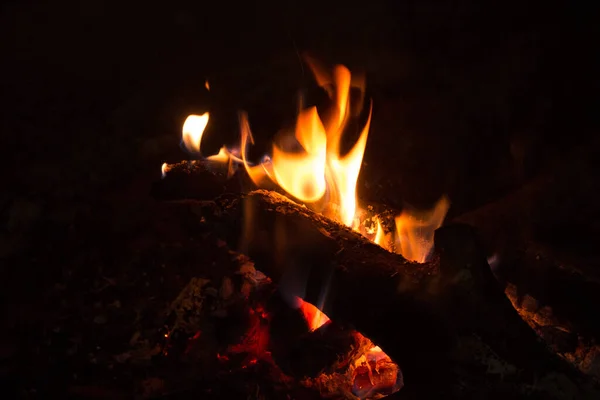 Fire Fireplace — Stock Photo, Image