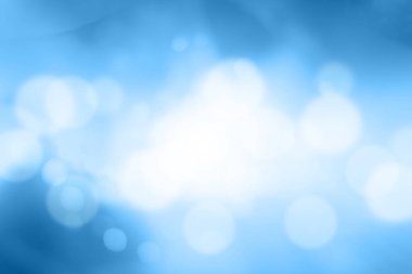 Mavi gradyan bulanık bokeh soyut arkaplan.
