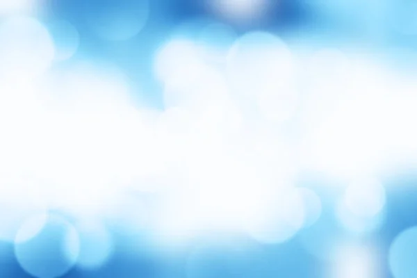 Lights Blurred Bokeh Blue Gradient Background — Stock Photo, Image