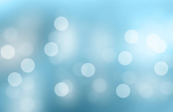 Lights Blurred Bokeh Blue Gradient Background — Stock Photo, Image