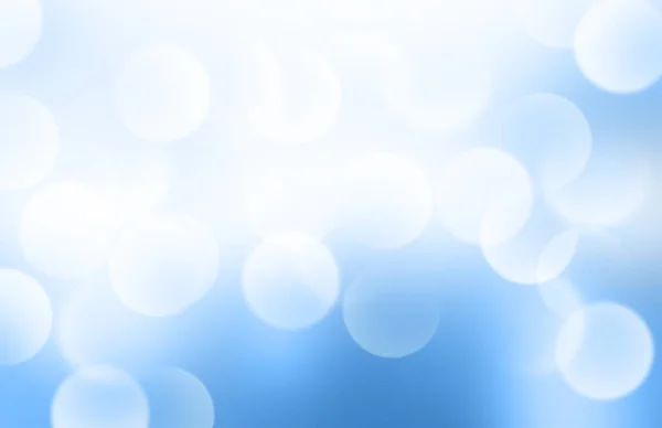 Світло Або Розмитий Боке Синьому Градієнтному Фоні — стокове фото