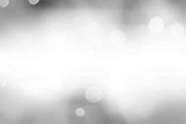 Bokeh soyut arkaplanı ile bulanık gri.