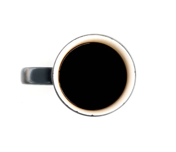 Nahaufnahme Einer Tasse Heißen Kaffees — Stockfoto
