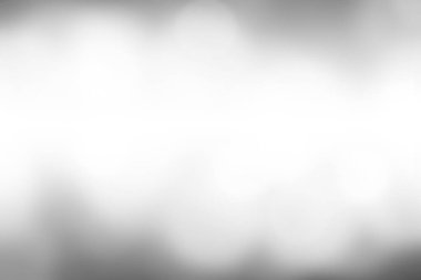 Bulanık açık gri gradyan bokeh soyut arkaplan.