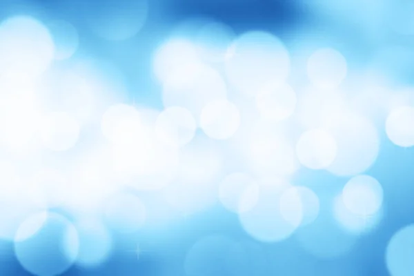 Lights Blurred Bokeh Blue Gradient Background — Stock Photo, Image