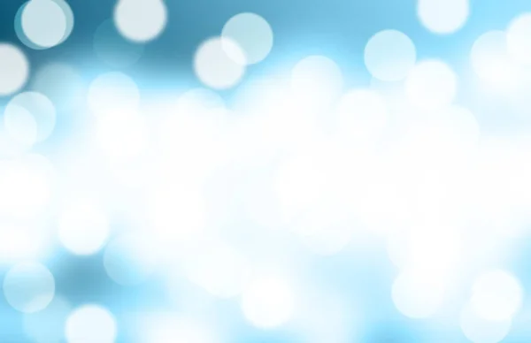 Lights Blurred Bokeh Blue Gradient Background — Stock Photo, Image