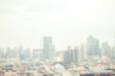 Soyut arkaplan için bulanık açık şehir.