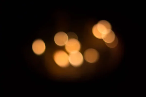 Defocused Stad Nacht Gefilterd Bokeh Abstracte Achtergrond — Stockfoto