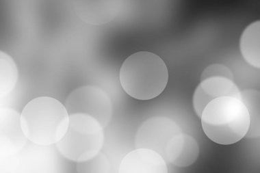 Gri bokeh arkaplan için soyut bulanıklaştırıldı.